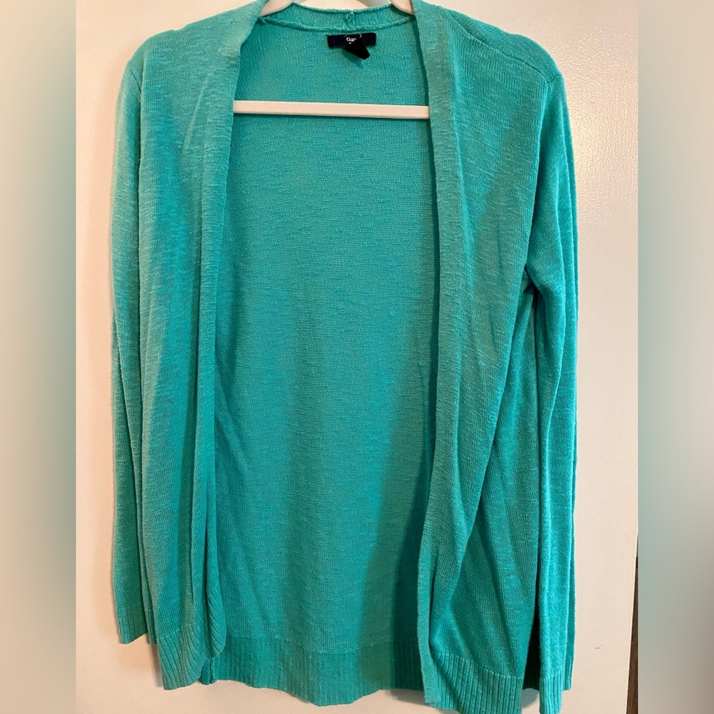 Cardigan (teal)
